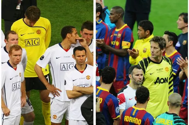 Man Utd Cl final Loss to Barca